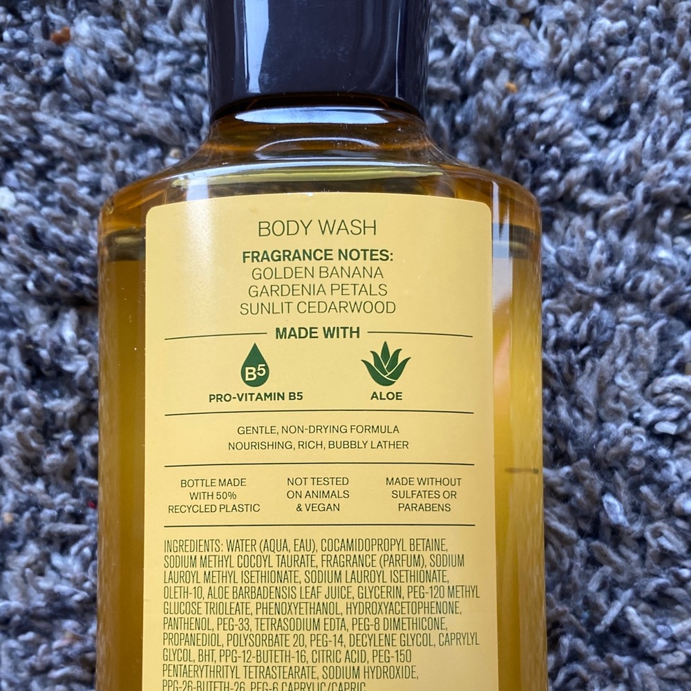 Bath & Body Works Dreaming of Rio Body Wash - Vibrant Yellow - Picture 2 of 2